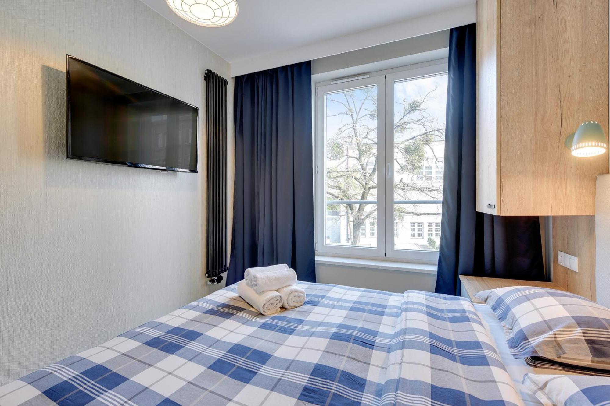 Ferienwohnung Blue Mandarin Old Town Danzig Zimmer foto