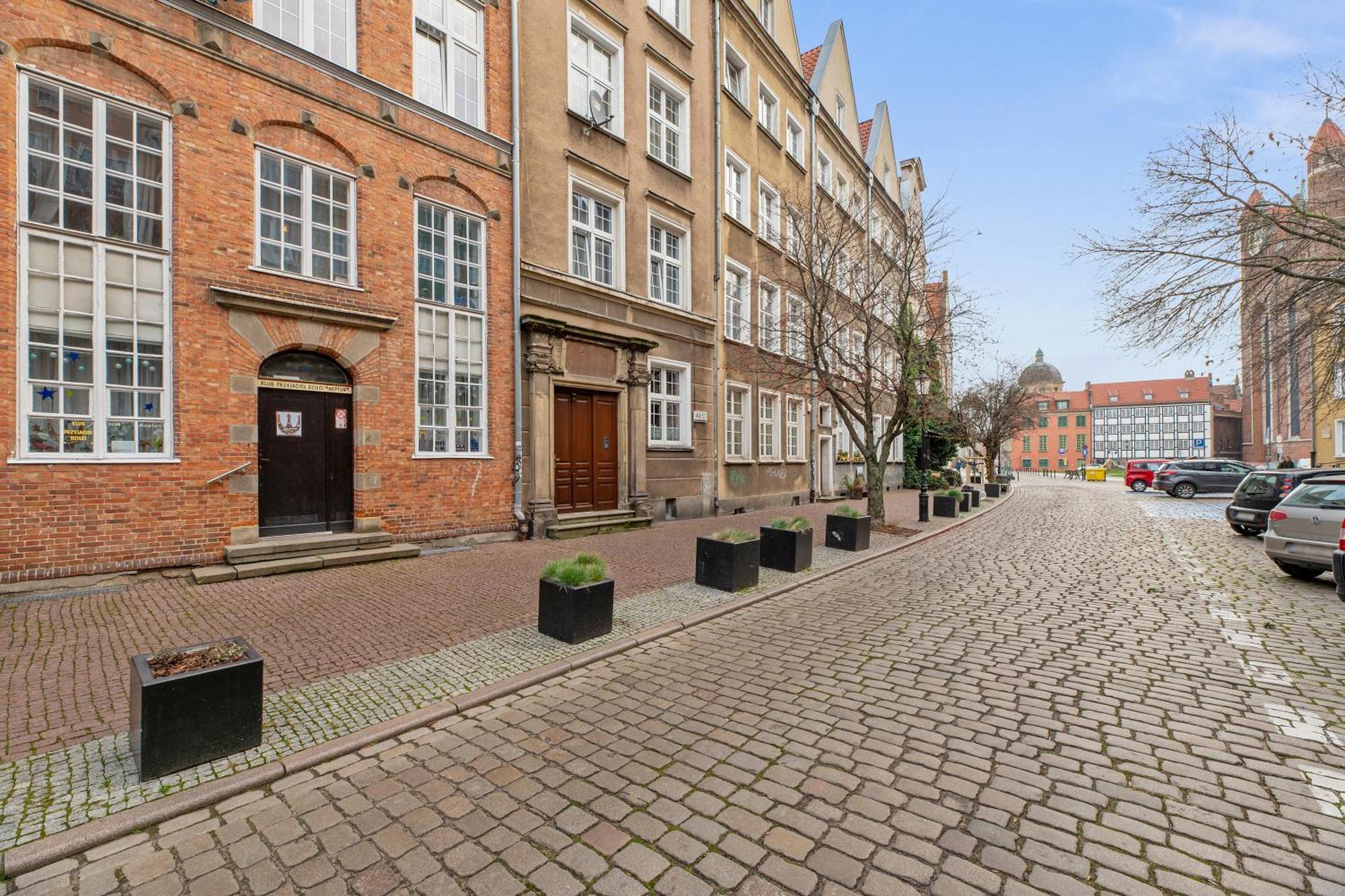 Ferienwohnung Blue Mandarin Old Town Danzig Exterior foto