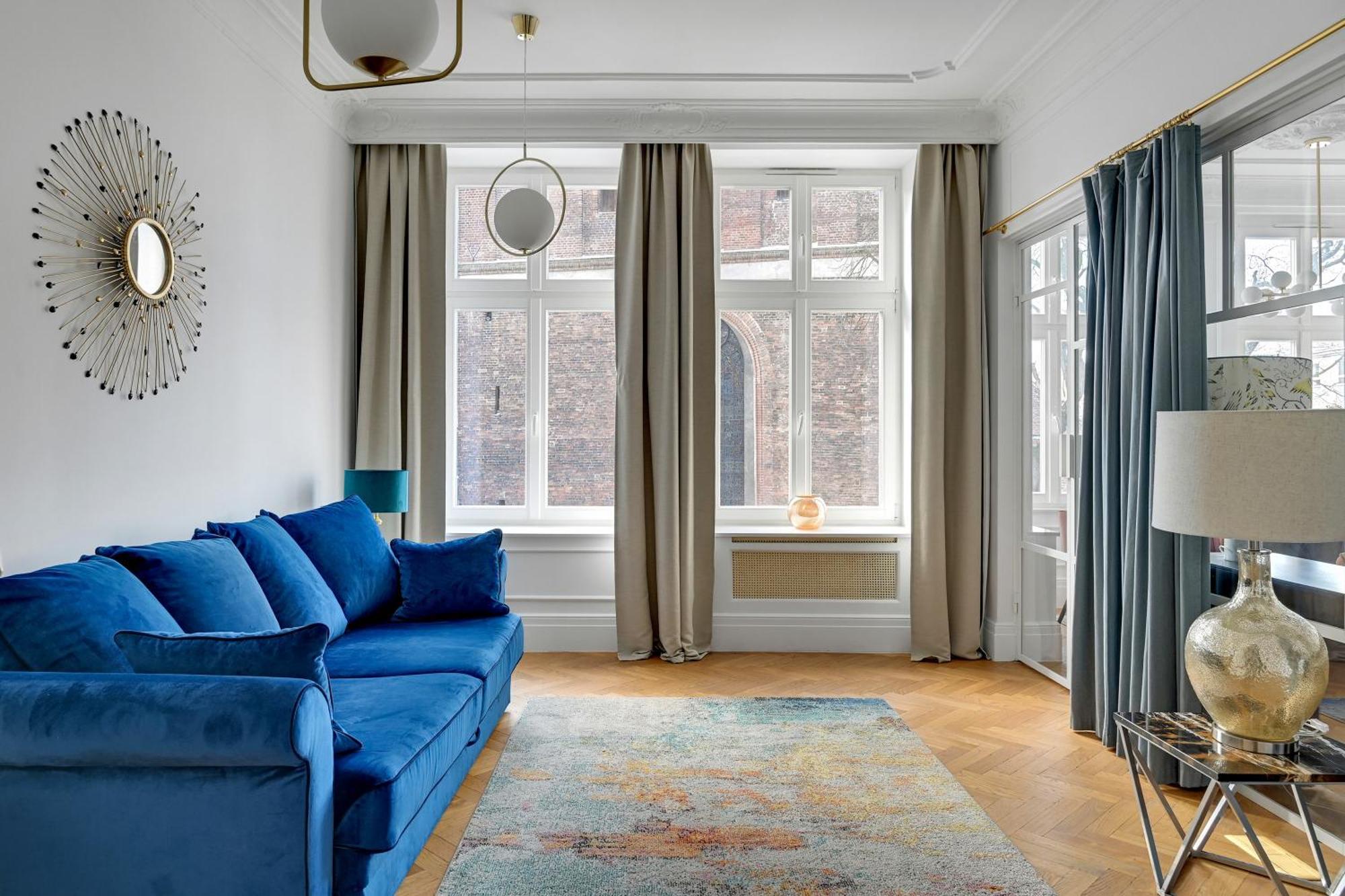Ferienwohnung Blue Mandarin Old Town Danzig Zimmer foto